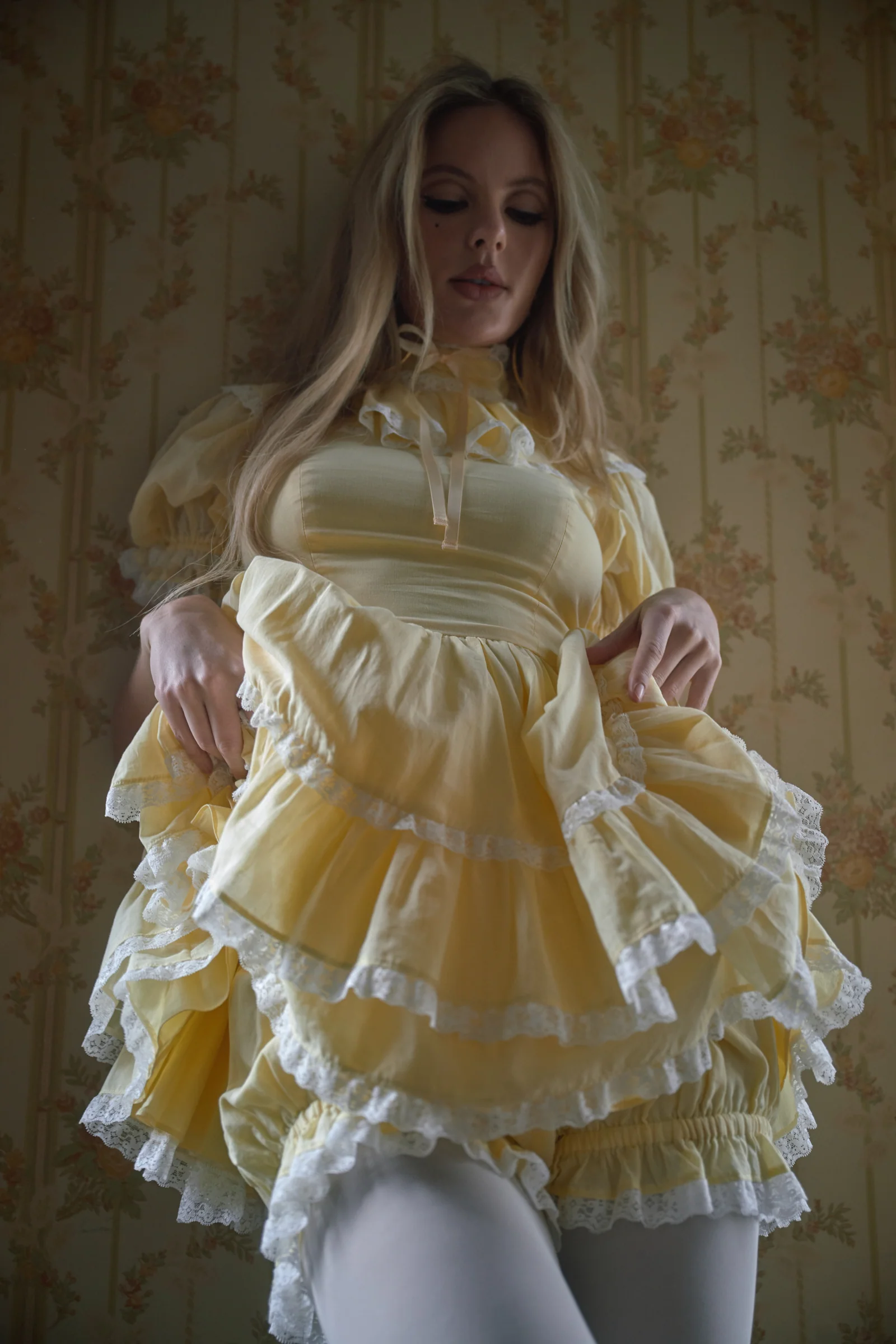 The Custard Alice Dress - Image 2