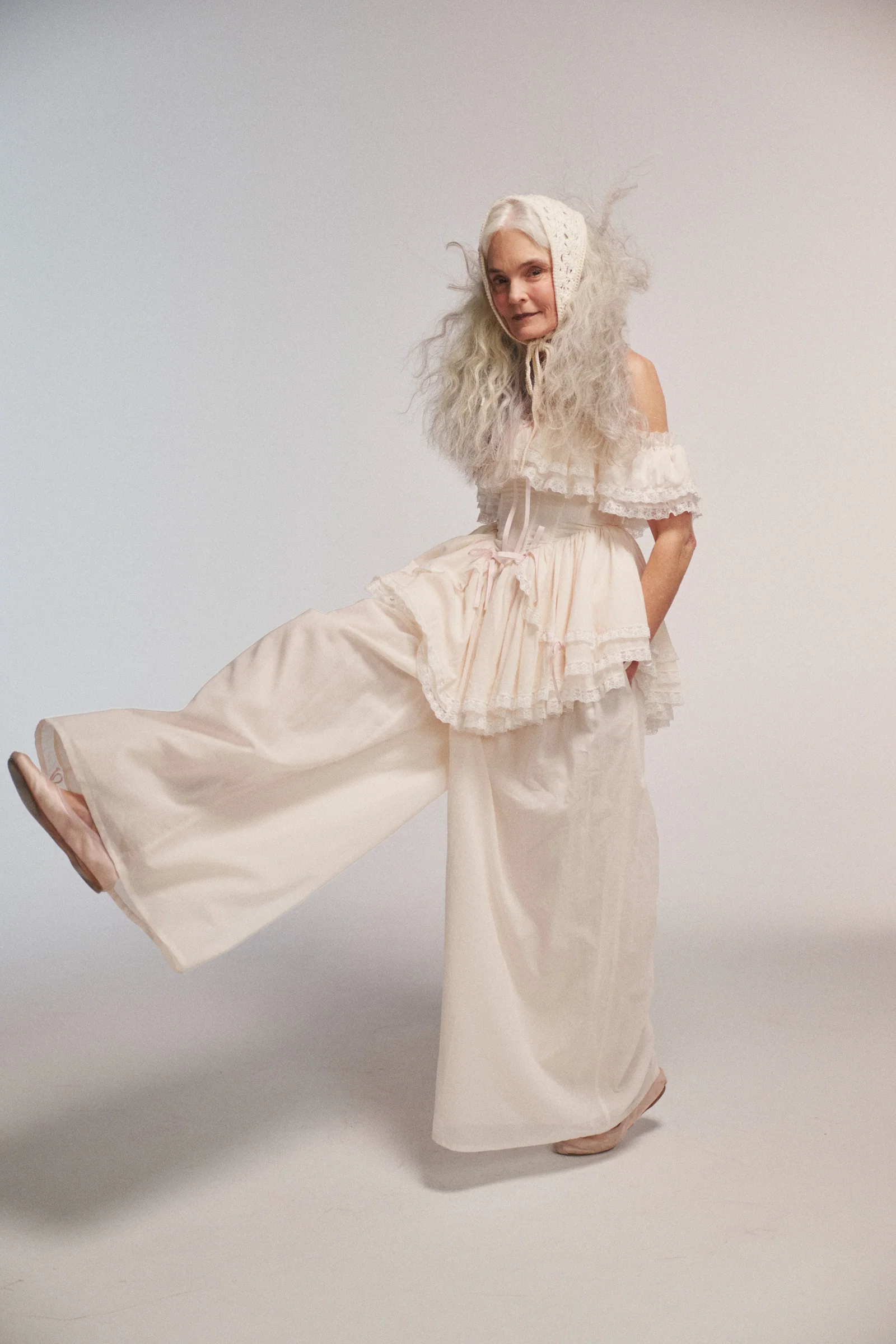 The Ghost Pink Palazzo Pants - Image 2