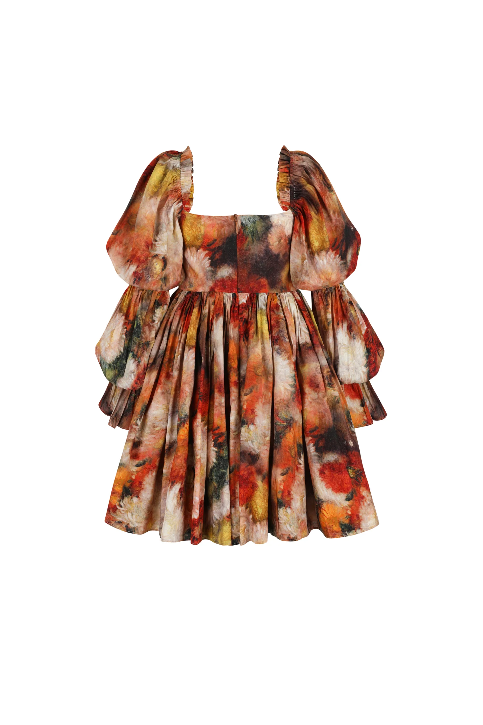 The Impression Flowers Raphaelite Puff Dress - Image 2