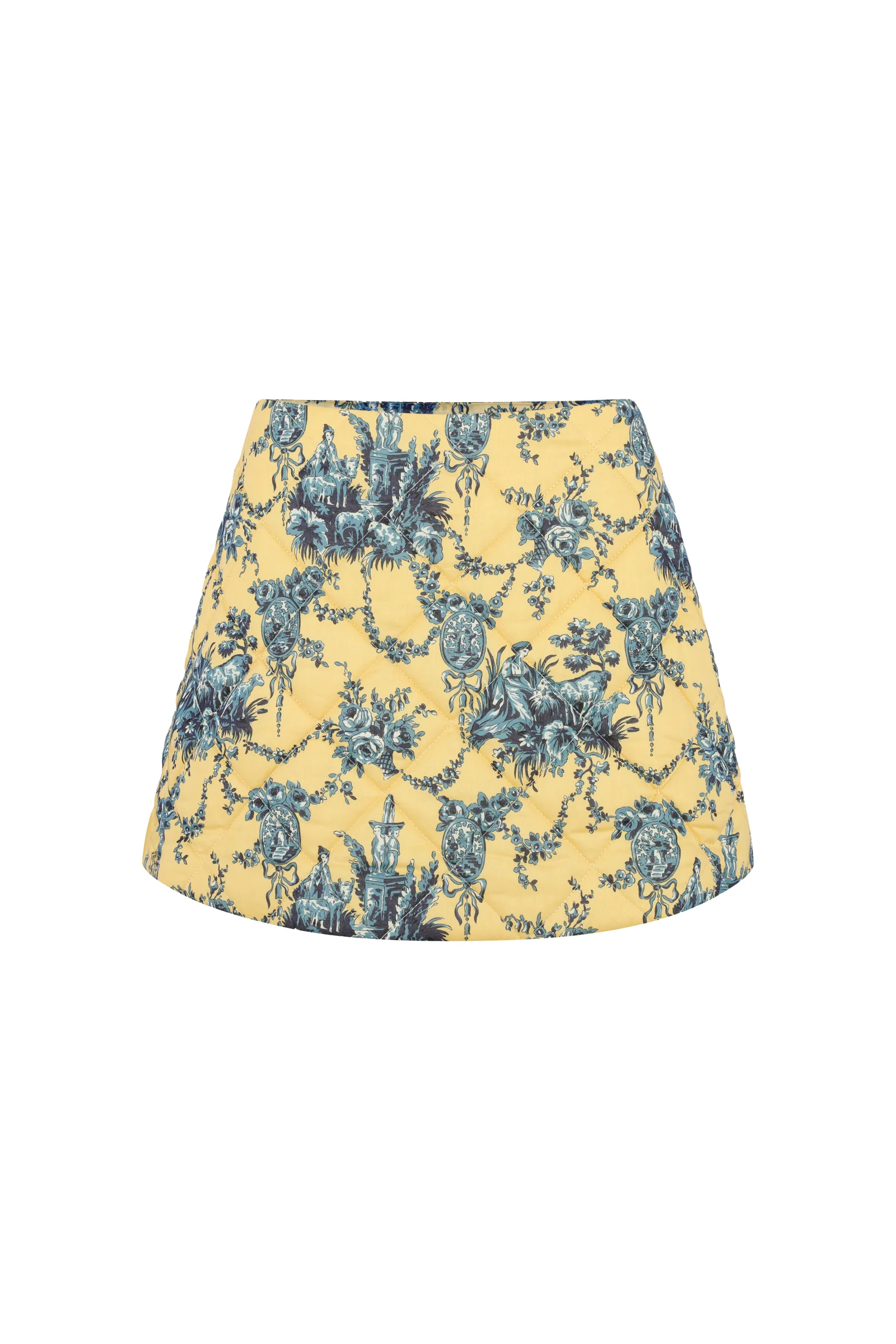 The Lumière Quilted Zipper Skirt - Image 6