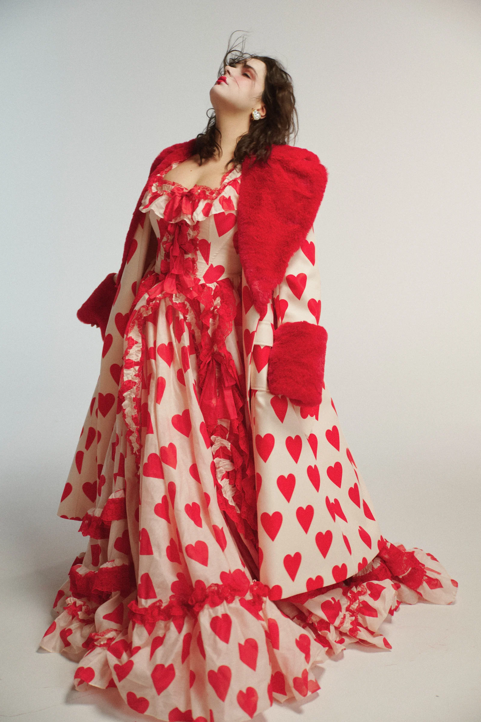 The Queen Of Hearts Groupie Coat - Image 3