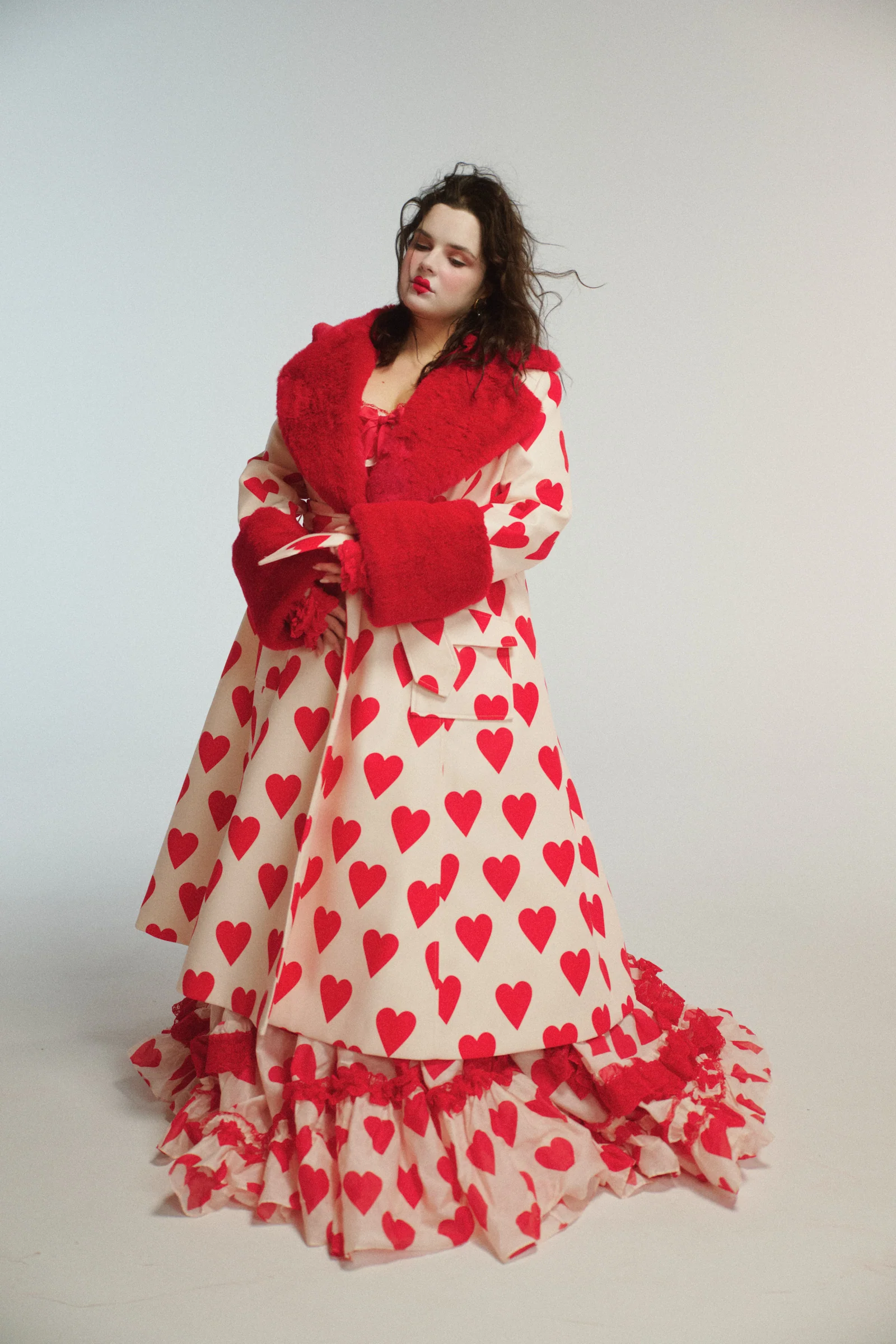 The Queen Of Hearts Groupie Coat - Image 8