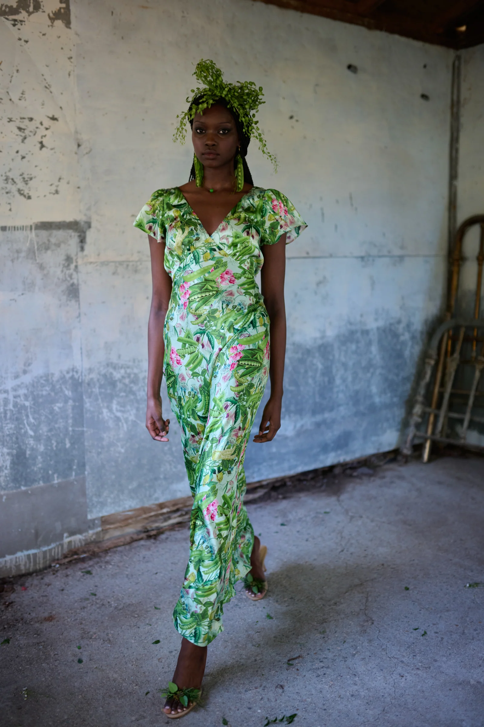 The Sweet Pea Silk Flutter Slip - Image 2